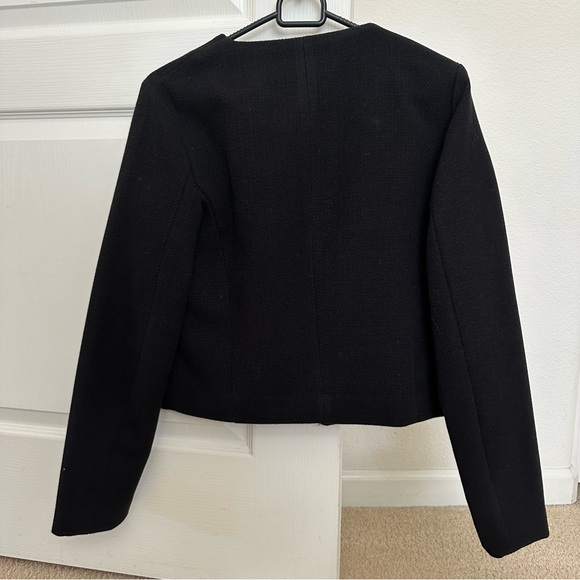 Brand New ZARA Textured Tweed Jacket (XS) - Picture 4 of 4
